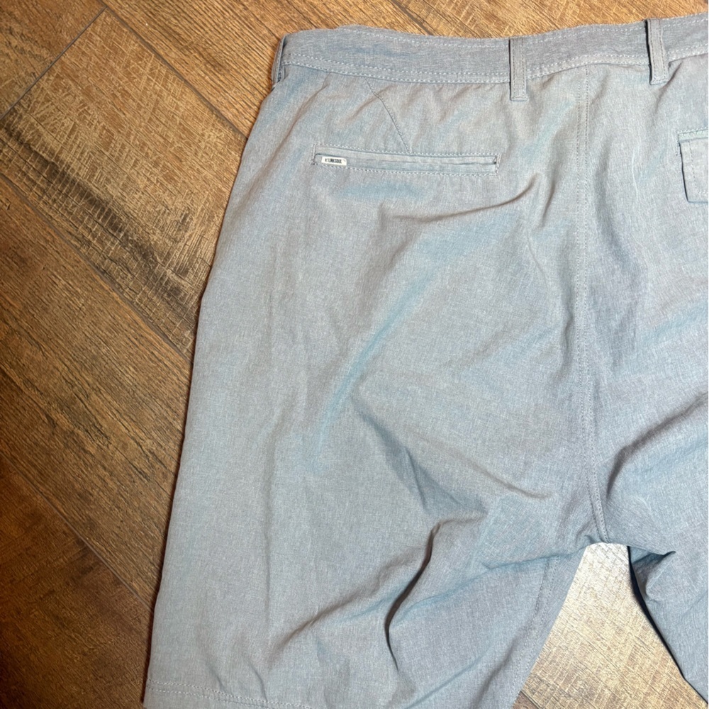 LinkSoul Men’s Size 38 Golf Shorts Performance Stretch 9.5” Inseam Gray - Picture 5 of 10
